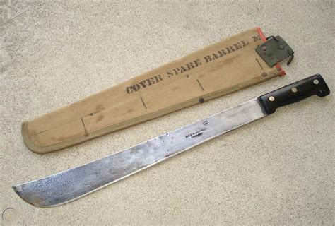 Results 1 - 24 of 131. . Vintage military machete